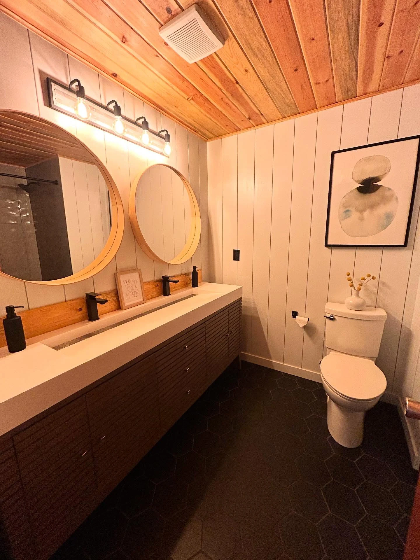Styled bathroom