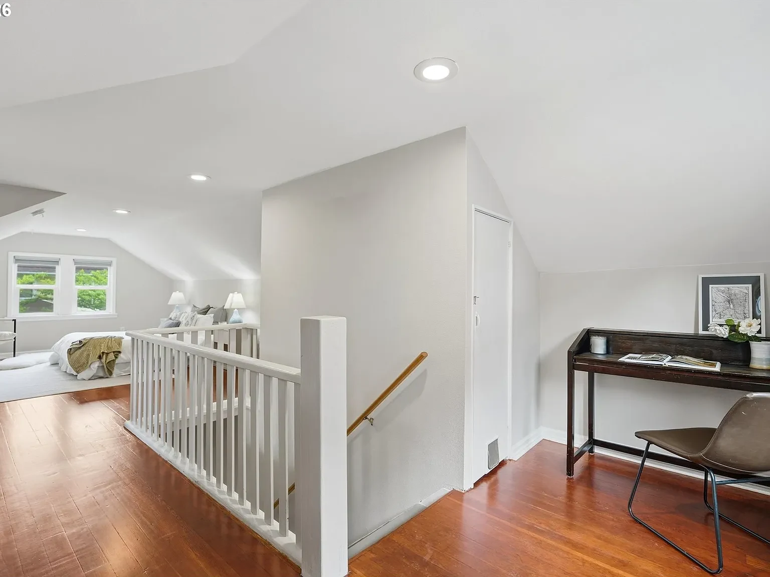 Upstairs landing and writing desk